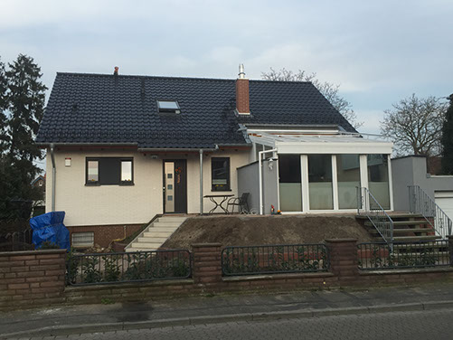 Neubau Wohnhaus Porta Westfalica Skizze