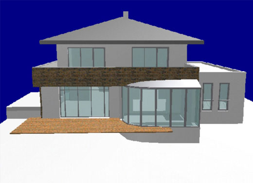 Neubau Wohnhaus Porta Westfalica Sued