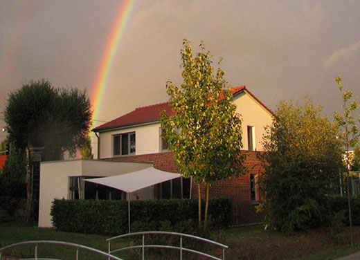 Neubau Niedrigenergiehaus Hannover Seelhorster Garten Suedost
