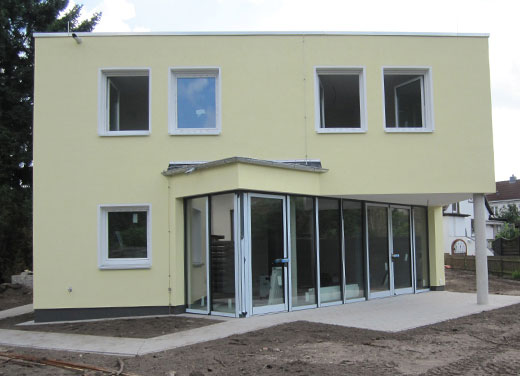 Neubau Therapeutische Einrichtung in Hannover Doehren Rueckansicht