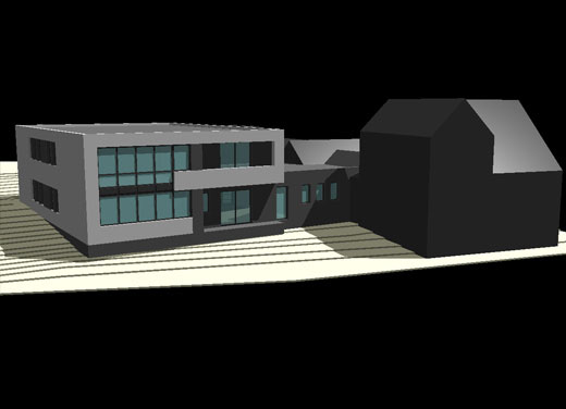 Neubau Therapiezentrum Landkreis Hildesheim CAD Studie 2